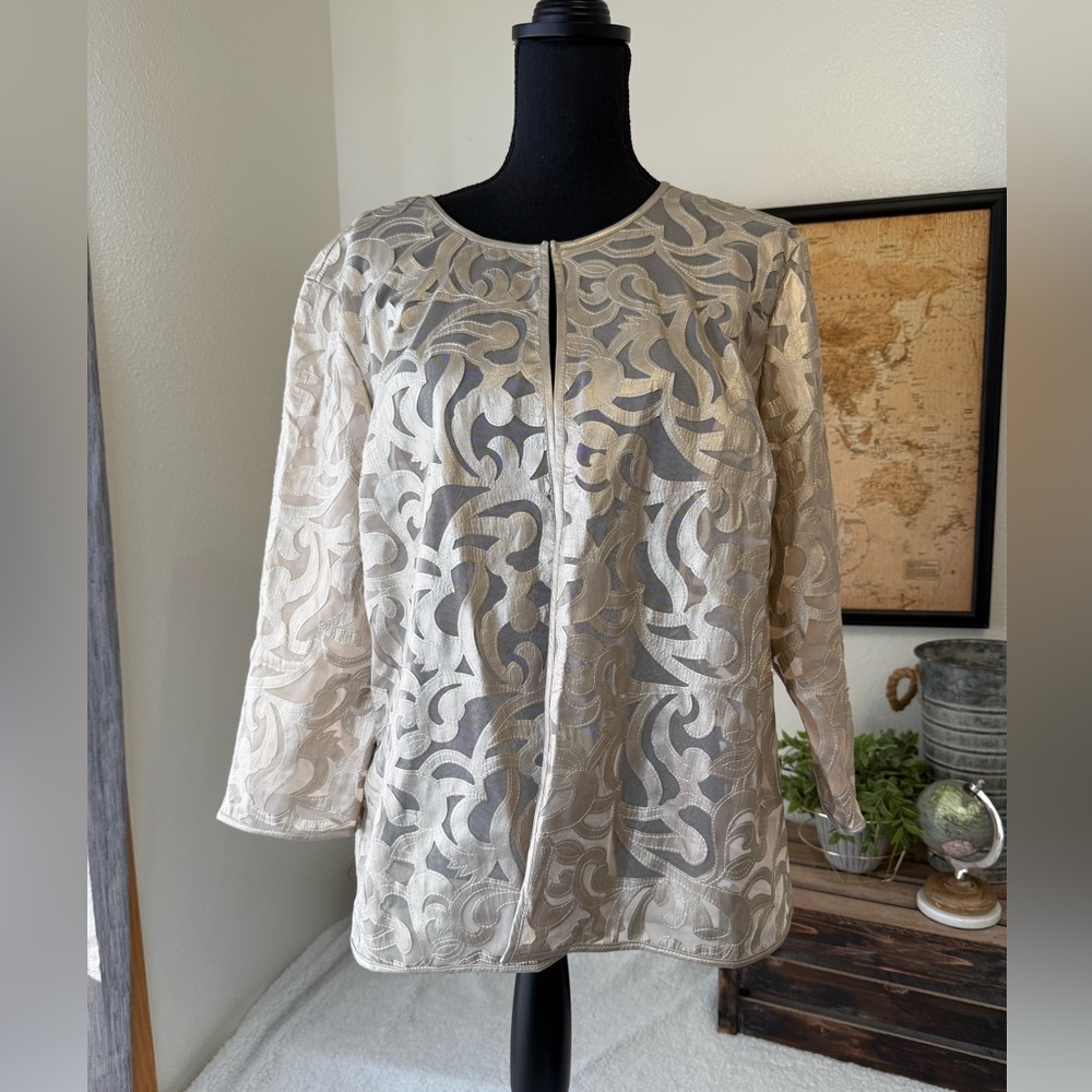 JM Collection cardigan size XL